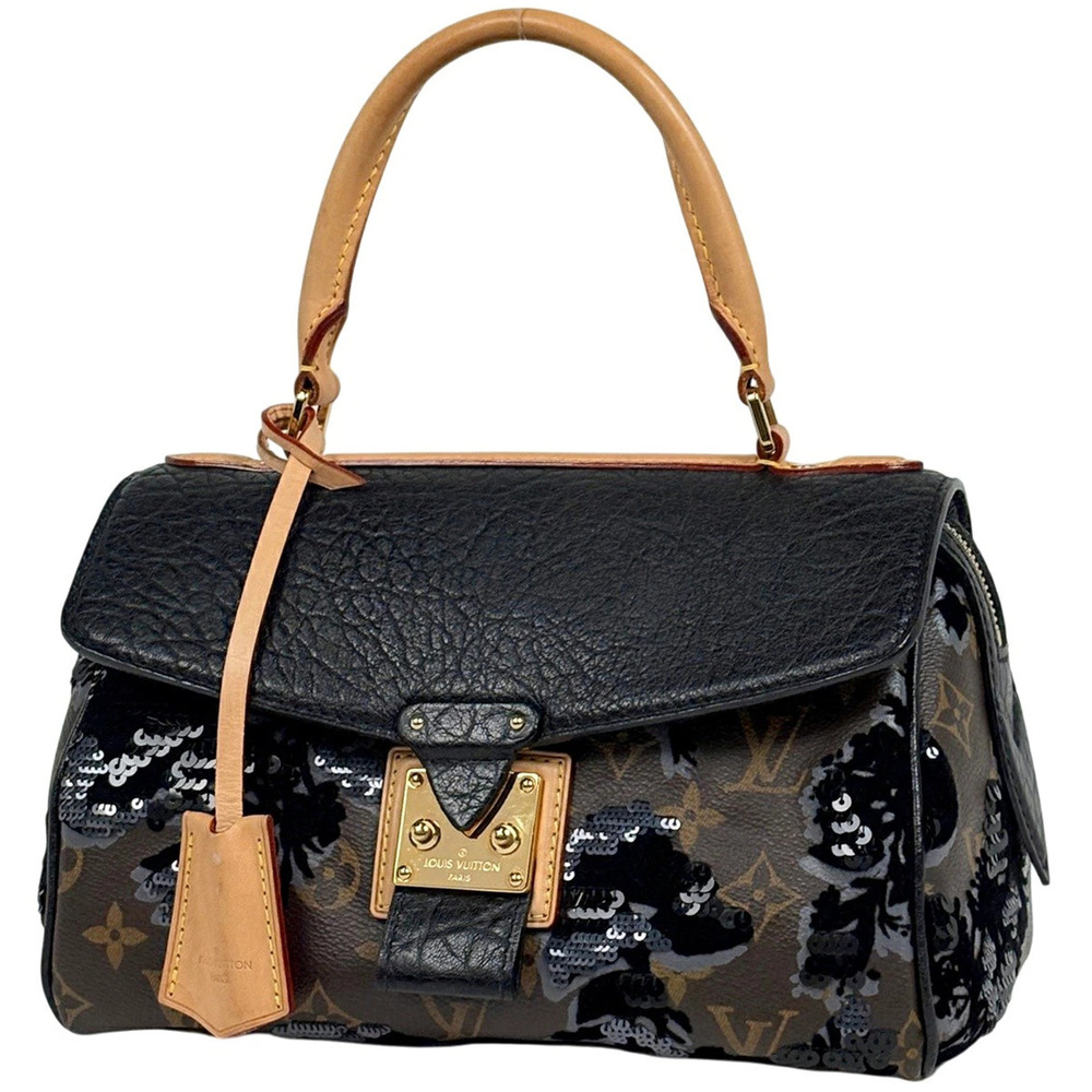 Louis Vuitton Fleur du Joues Carousel Sequin Handbag Monogram Brown